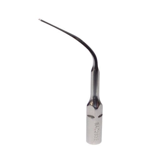 Punta ultrasónica piezoeléctrica - Optima BAC263E - BA International - para la eliminación del sarro de los implantes dentales / periodontal