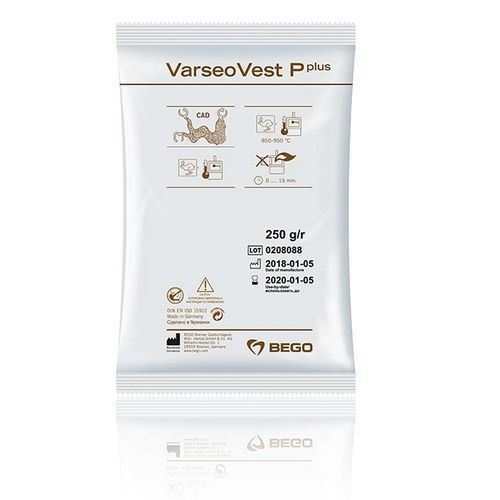 Material dental fosfato - VarseoVest® P plus - BEGO - para la fundición de metales / para impresión en 3D / de fundición