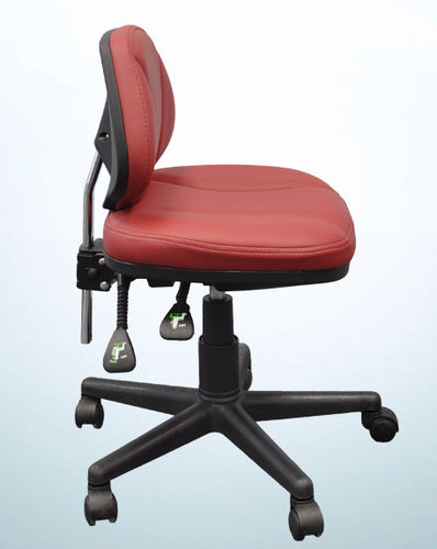 Taburete para odontología - Beyes Dental Canada - de altura variable / con respaldo