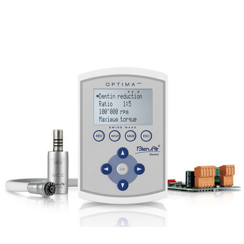 Unidad de control para micromotor endodóntica - OPTIMAINT MCX - Bien-Air Dental - eléctrica / integrable / con luz LED