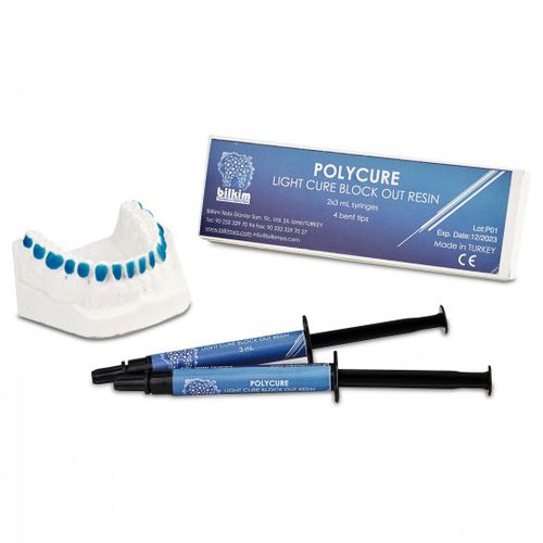 Material dental de resina - POLYCURE  - BILKIM CO. LTD. - para restauración dental / para laboratorio dental / multicolor