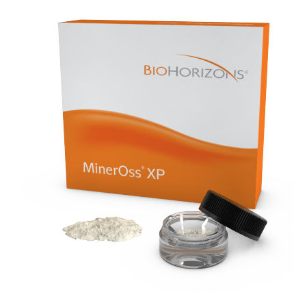 Sustituto óseo xenotransplante - MinerOss® XP  - BioHorizons - para cirugía dental / gránulos