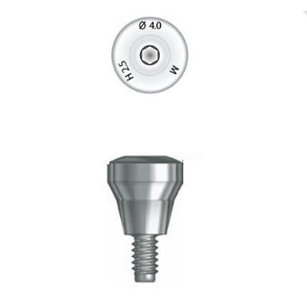 Pilar de cicatrización de titanio - HAA series - BIOTEM.Co.,Ltd   - interno / de tornillo