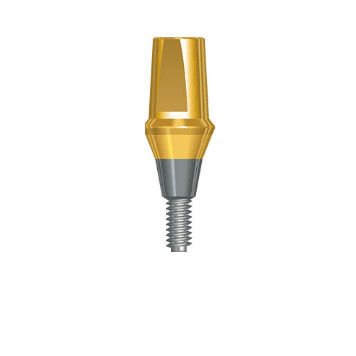Pilar para implante de titanio - SAAS series - BIOTEM.Co.,Ltd   - interno / recto / de tornillo