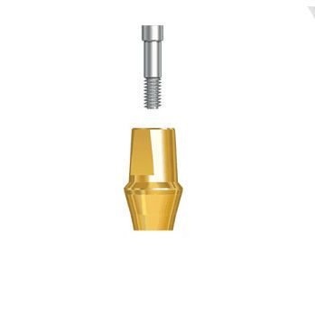 Pilar para implante de titanio - SAAT series - BIOTEM.Co.,Ltd   - externo / recto / estrecho