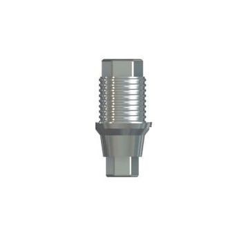 Pilar para implante de titanio - Tibs-01 series - BIOTEM.Co.,Ltd   - hexágono interno / recto / Ti-base