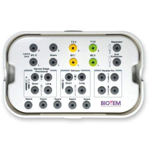 Kit de instrumentos para implantología dental - MR  - BIOTEM.Co.,Ltd  