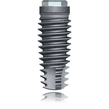 Implante dental cilíndrico - BR  - BIOTEM.Co.,Ltd   - de titanio / hexágono externo / recto