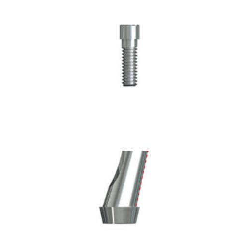 Pilar para implante de titanio - AA series - BIOTEM.Co.,Ltd   - externo / en ángulo / estrecho