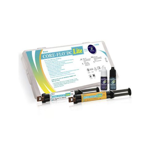 Material dental de resina - Core-Flo™ DC Lite - BISCO - para restauración dental / de gel / blanco