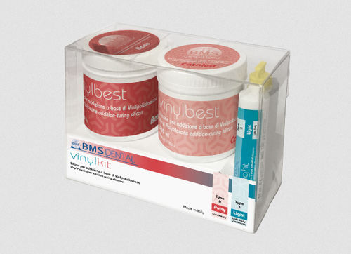 Material dental de silicona - Vinylkit - BMS DENTAL - para moldes para impresiones dentales
