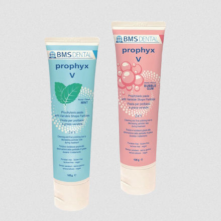 Material dental para profilaxis dental - PROPHYX V - BMS DENTAL - de blanqueamiento dental / pasta