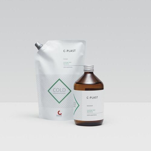 Material dental de resina - C-PLAST - Candulor - para moldes para impresiones dentales / en polvo / líquido