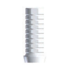 Pilar para implante de titanio - 41.28.00x, 41.29.00x series - Cendres+Métaux SA   - hexágono externo / recto / prefabricado