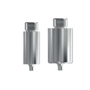 Pilar para implante de titanio - 41.61.00x, 41.71.00x series - Cendres+Métaux SA   - trilóbulo interno / recto / de tornillo