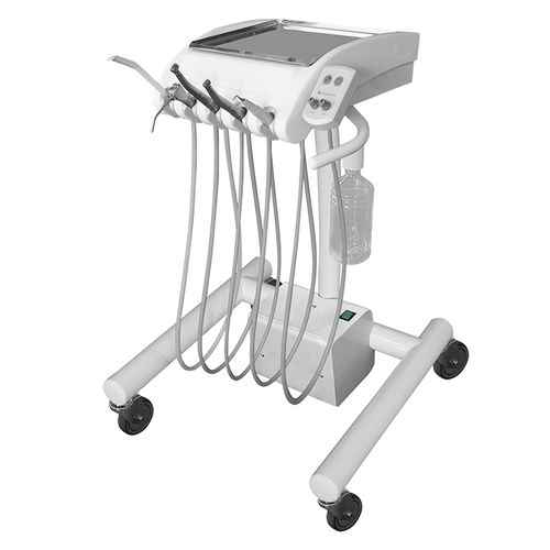 Portainstrumentos para unidad dental móvil - 654 CART - CHIROMEGA - 5 instrumentos