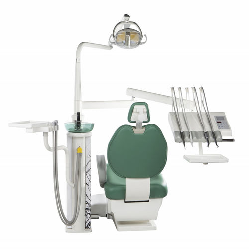 Unidad de tratamiento dental con sillón - OPPORTUNITY COMPACT - COPEGA s.r.l.   - compacta / con sistema de higiene / con portainstrumentos