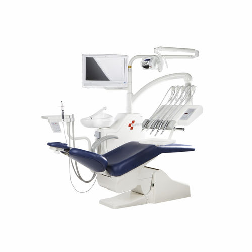Unidad de tratamiento dental con sillón - OPPORTUNITY TOP - COPEGA s.r.l.   - con reposacabezas flexible / con monitor / con sistema de higiene