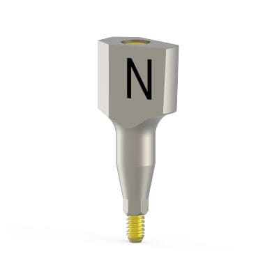Pilar para implante de titanio - MPN-SBZZ - Cortex-Dental Implants Industries - interno / externo / estrecho