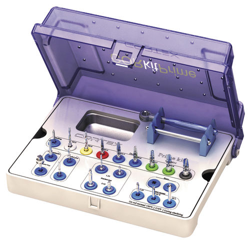 Kit de instrumentos para implantología dental - CK-0011 - Cortex-Dental Implants Industries - para cirugía dental