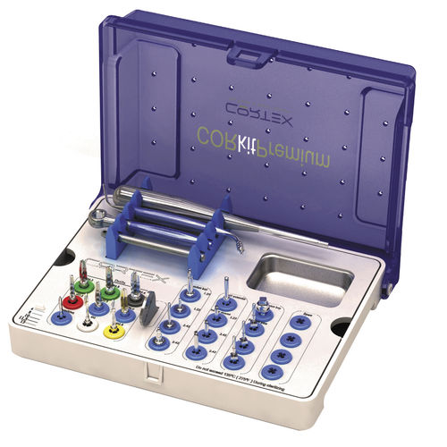Kit de instrumentos para implantología dental - CK-0022 - Cortex-Dental Implants Industries