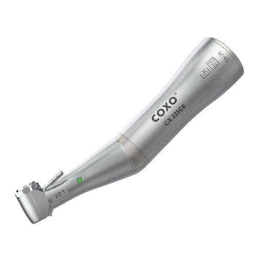 Contraángulo de implantología dental - CX235C6 - coxo Medical Instrument Co., Ltd.   - de aire / reductor / con pulsador