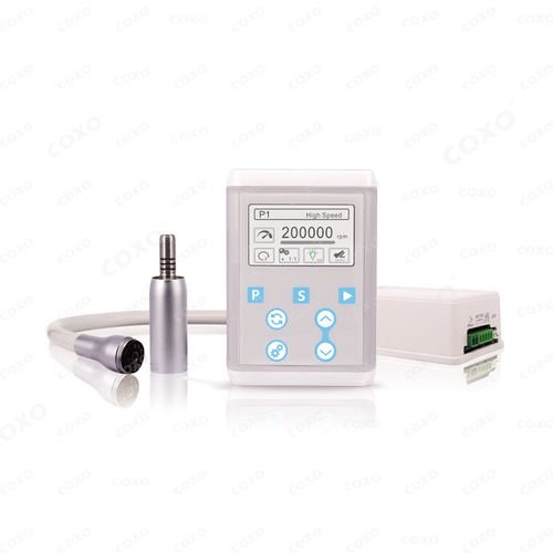 Micromotor para odontología - C-PUMA Int+ - coxo Medical Instrument Co., Ltd.   - neumático / eléctrico sin cepillo / empotrable