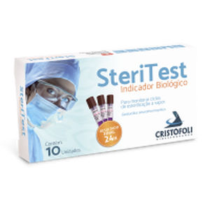 Bioindicador de esterilización - SteriTest  - CRISTOFOLI EQUIPAMENTOS de SEGURANCA - LTdA   - médico