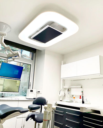 Iluminación de techo - Cloud with monitor - D-TEC - de hospital / para clínica veterinaria / de medicina estética