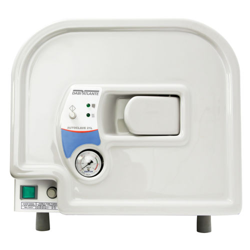 Autoclave para odontología - AUTOCLAVE 21L - DABI ATLANTE - de vapor saturado / de mesa / horizontal