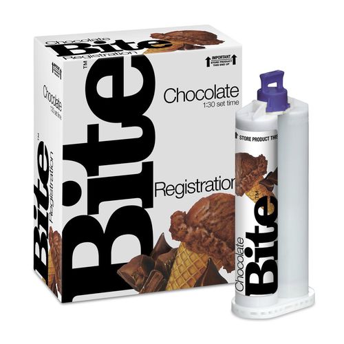 Material dental de vinilo polisiloxano - Chocolate Bite™ - DenMat Holdings - para moldes para impresiones dentales