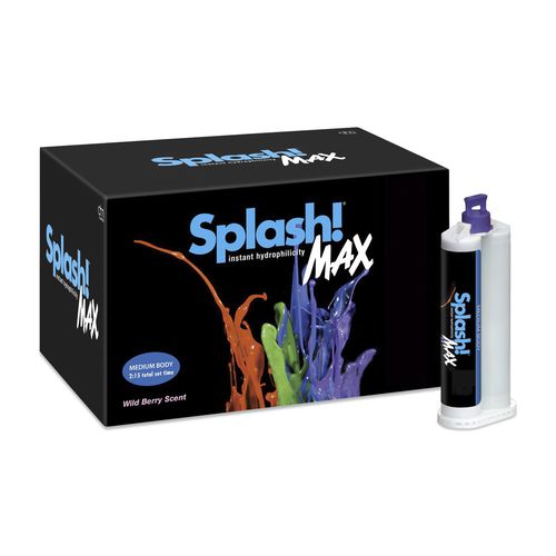 Material dental de vinilo polisiloxano - SplashMax - DenMat Holdings - para moldes para impresiones dentales
