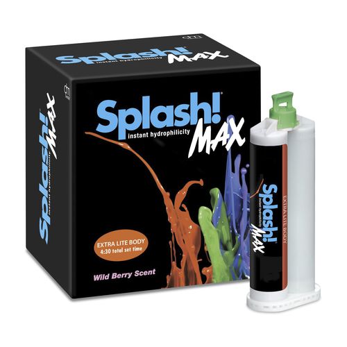 Material dental de vinilo polisiloxano - Splash Max® Bulk - DenMat Holdings - para moldes para impresiones dentales