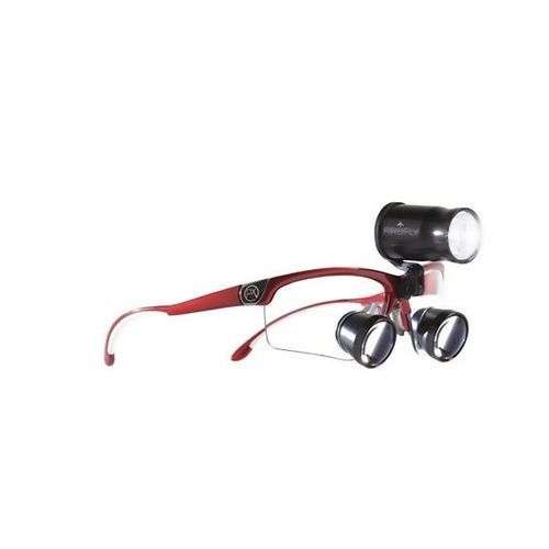 Lupa quirúrgica con montura de gafas - Firefly®  - DenMat Holdings - con lámpara frontal