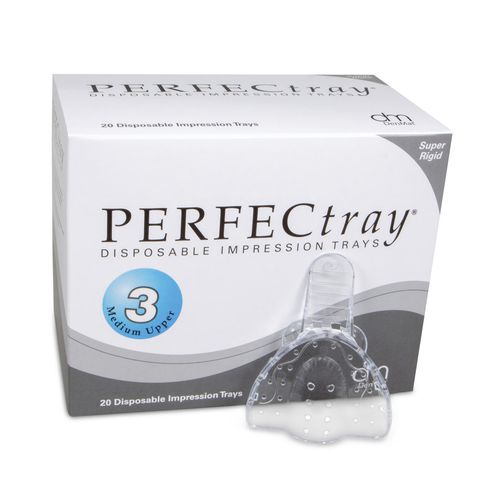 Molde dental dentadura parcial - Perfectray® #3  - DenMat Holdings - superior / perforado