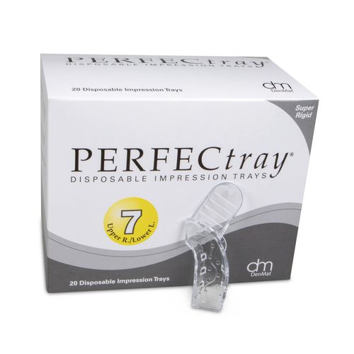 Molde dental dentadura parcial - Perfectray® #7  - DenMat Holdings - superior / de retorno / perforado