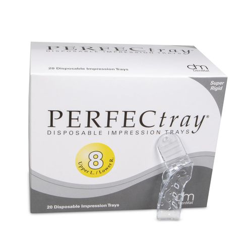 Molde dental dentadura parcial - Perfectray® #8  - DenMat Holdings - superior / de retorno / perforado