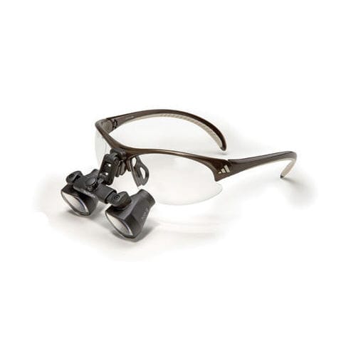 Lupa quirúrgica con montura de gafas - Panoramic™ Golf - DenMat Holdings - con sistema abatible