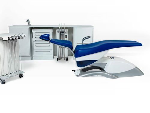 Unidad de tratamiento dental con sillón - DSA 2500 - Dental International b.v.   - con portainstrumentos