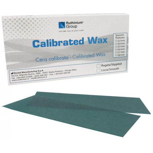 Material dental cera - 6140001 - Ruthinium Group - de modelización