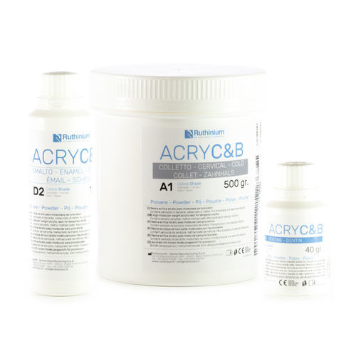 Material dental de fibra acrílica - ACRY C&B - Ruthinium Group - de resina / para laboratorio dental / para corona