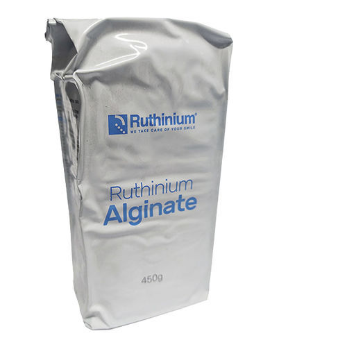 Material dental de alginato - 2040003 - Ruthinium Group - para moldes para impresiones dentales / en polvo / blanco