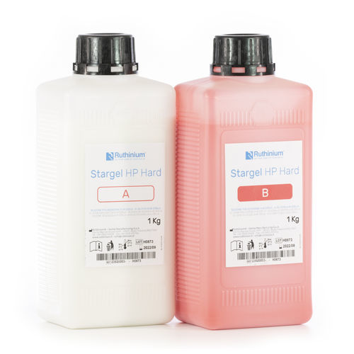 Material dental de silicona - STARGEL HP HARD - Ruthinium Group - de duplicado / de modelización