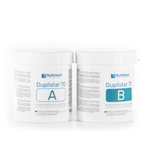 Material dental de silicona - DUPLISTAR 70 - Ruthinium Group - de duplicado