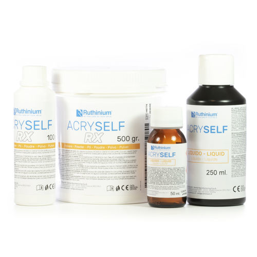Material dental de resina - ACRY SELF RX - Ruthinium Group - para imagen dental