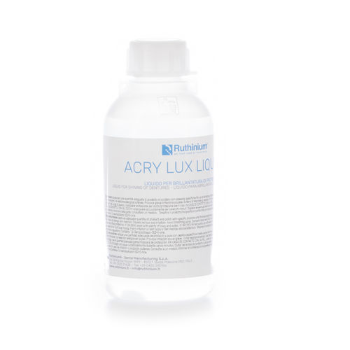Material dental de fibra acrílica - ACRY LUX LIQUID - Ruthinium Group - para restauración dental / líquido