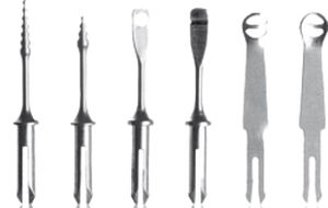 Broca para odontología - Per-Io-Tor - DENTATUS AB   - de acero inoxidable