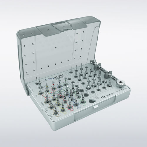 Kit de instrumentos para implantología dental - tioLogic® TWINFIT - DENTAURUM