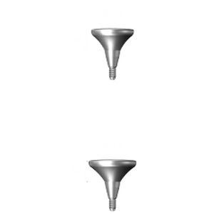 Pilar de cicatrización de titanio - GHAB  series - Dentium - interno / recto