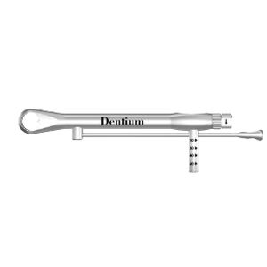 Llave para implante dental dinamométrica - GXNTW - Dentium